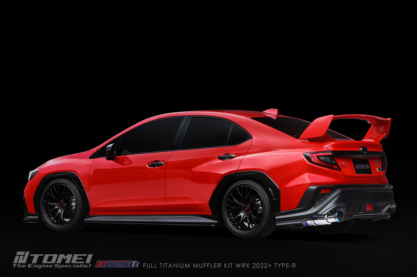 Tomei Expreme Titanium Type-R Exhaust for 2022+ WRX VB (TB6090-SB06A) - Image 6