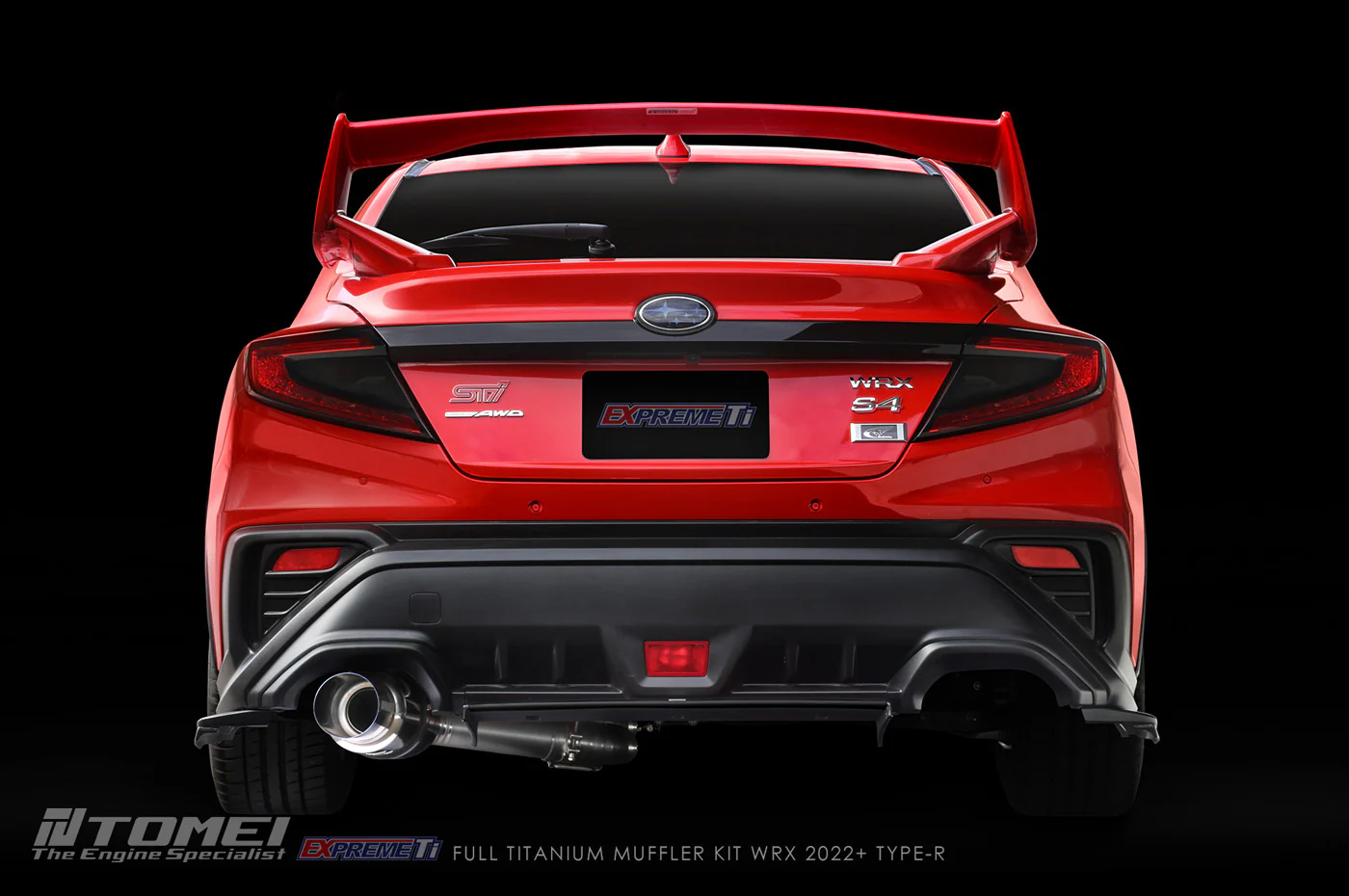 Tomei Expreme Titanium Type-R Exhaust for 2022+ WRX VB (TB6090-SB06A) - Image 8