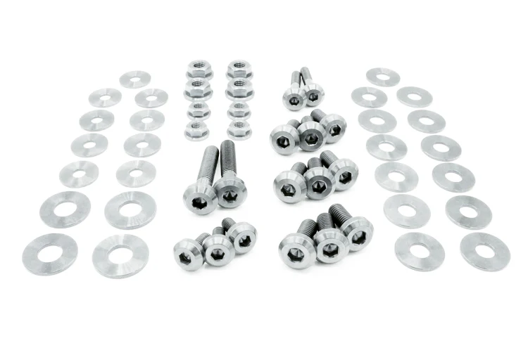 Dress Up Bolts Titanium Stage 1 Engine Bay Kit for 2020+ Supra GR (TOY-008) - Image 6