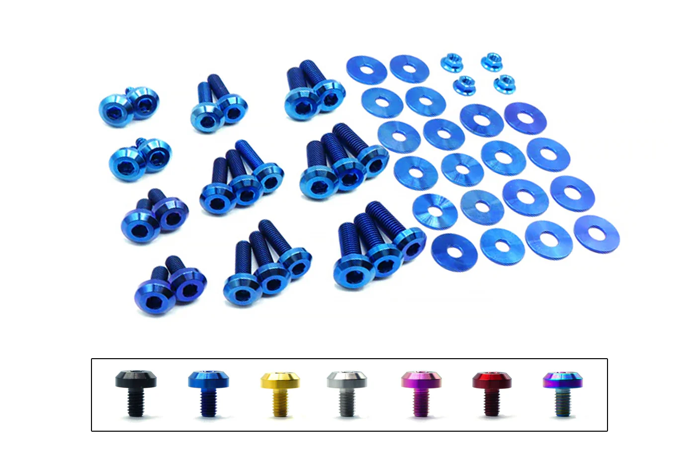 Dress Up Bolts Trunk Kit for Corolla GR (TOY-059)