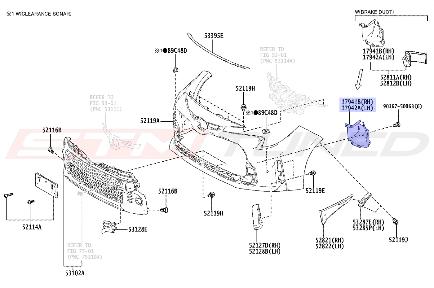 Toyota OEM Intercooler Air Guide for 2023+ Corolla GR - Image 4