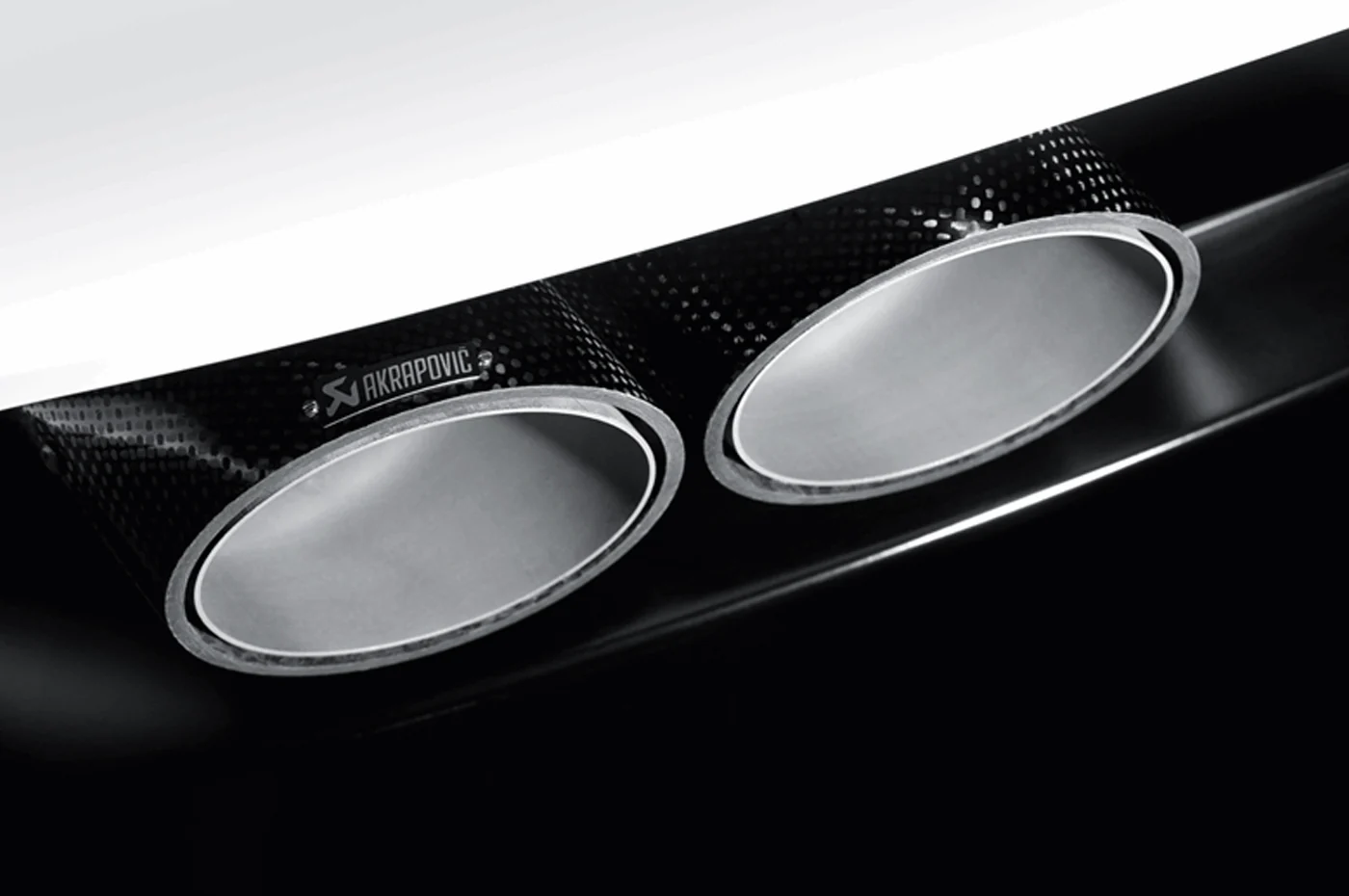 Akrapovic Carbon Fiber Exhaust Tips for Lamborghini Gallardo (TP-CT/7) - Image 3