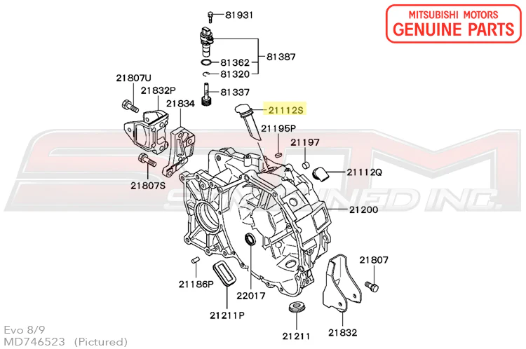 Mitsubishi Transmission Breather - Evo 4-9 - Image 4