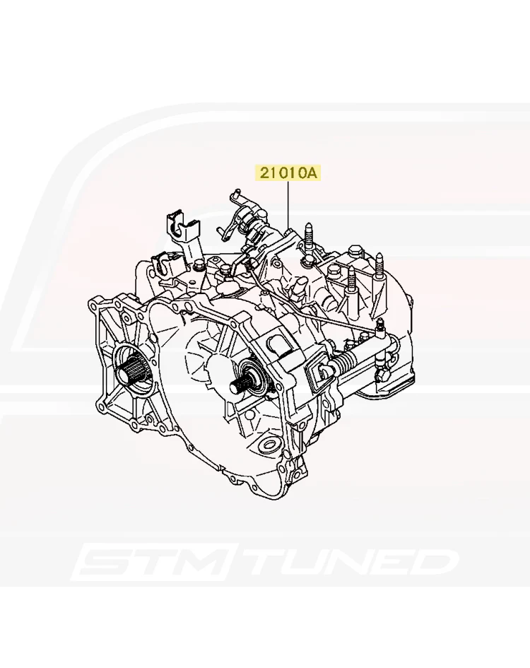 Mitsubishi OEM Transmission for Evo 8/9 MR 6-Speed (MN132225) - Image 3