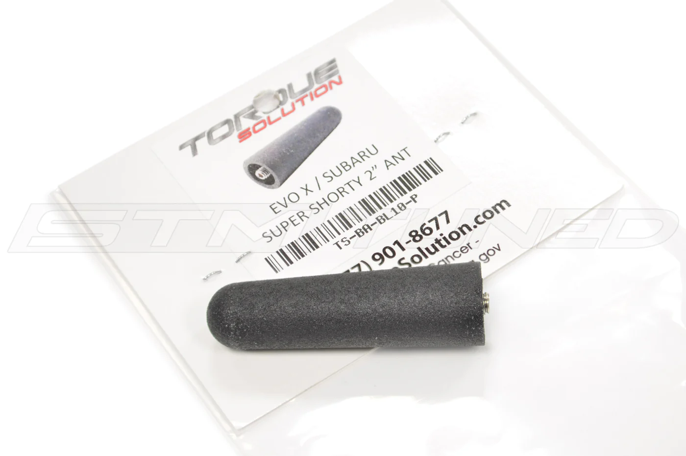 Torque Solution 2" Antenna for Evo X / 08-14 WRX/STi (TS-BA-BL10-P) - Image 3