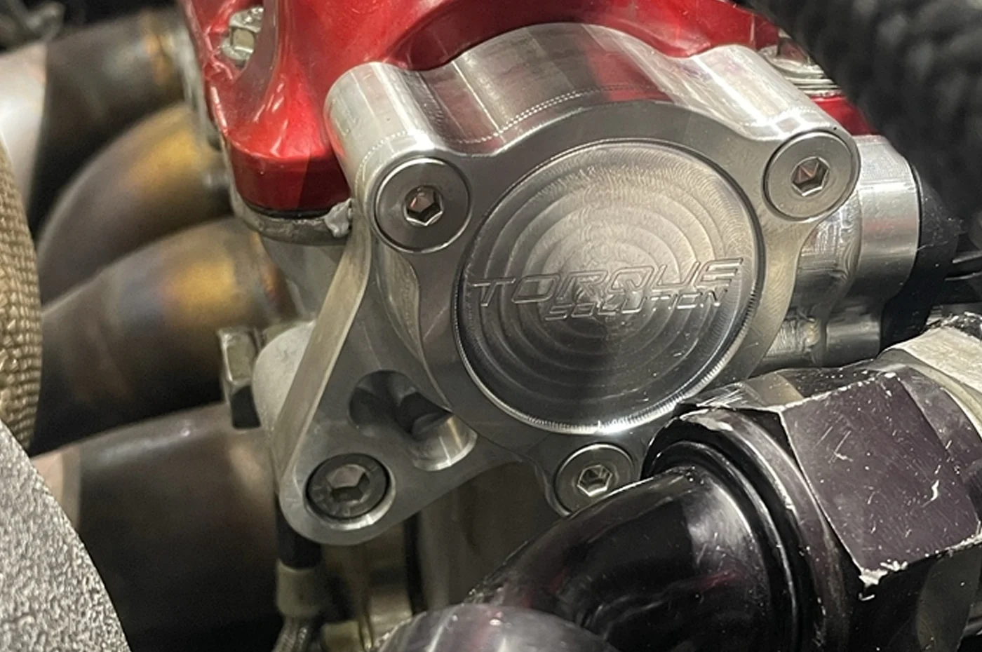 Torque Solution Billet Cam Sensor Housing for Evo 4/5/6/7/8 - Image 3
