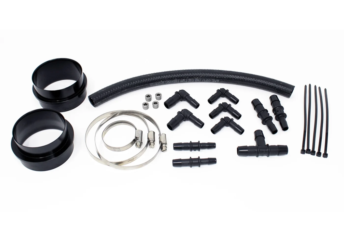 Torque Solution Turbo Inlet Hose Recirculated for WRX/STi 76mm Inlet Turbo (TS-SU-565-R) - Image 3
