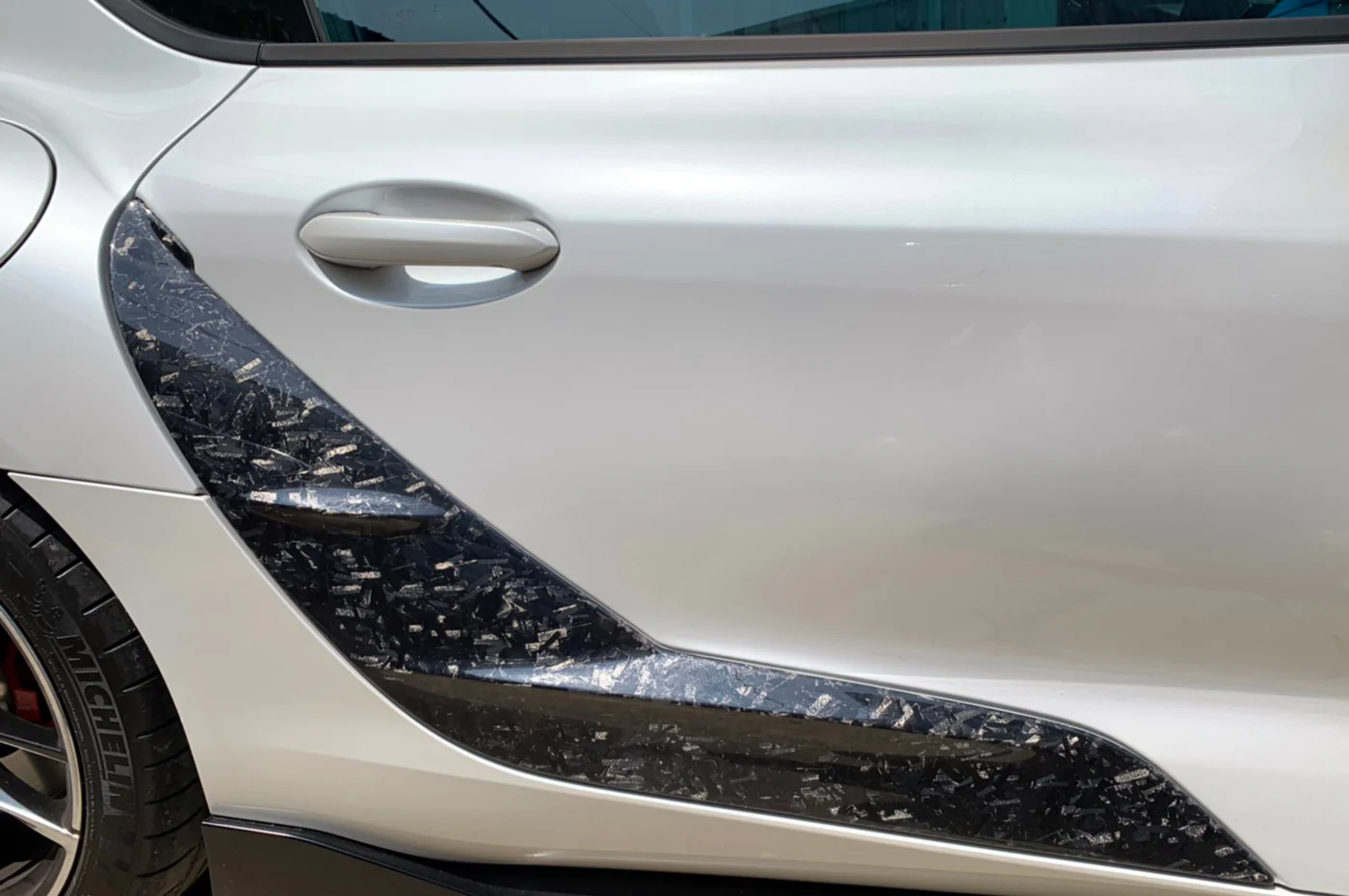 Rexpeed Carbon Fiber Door Garnishes for 2020 Supra - Image 5