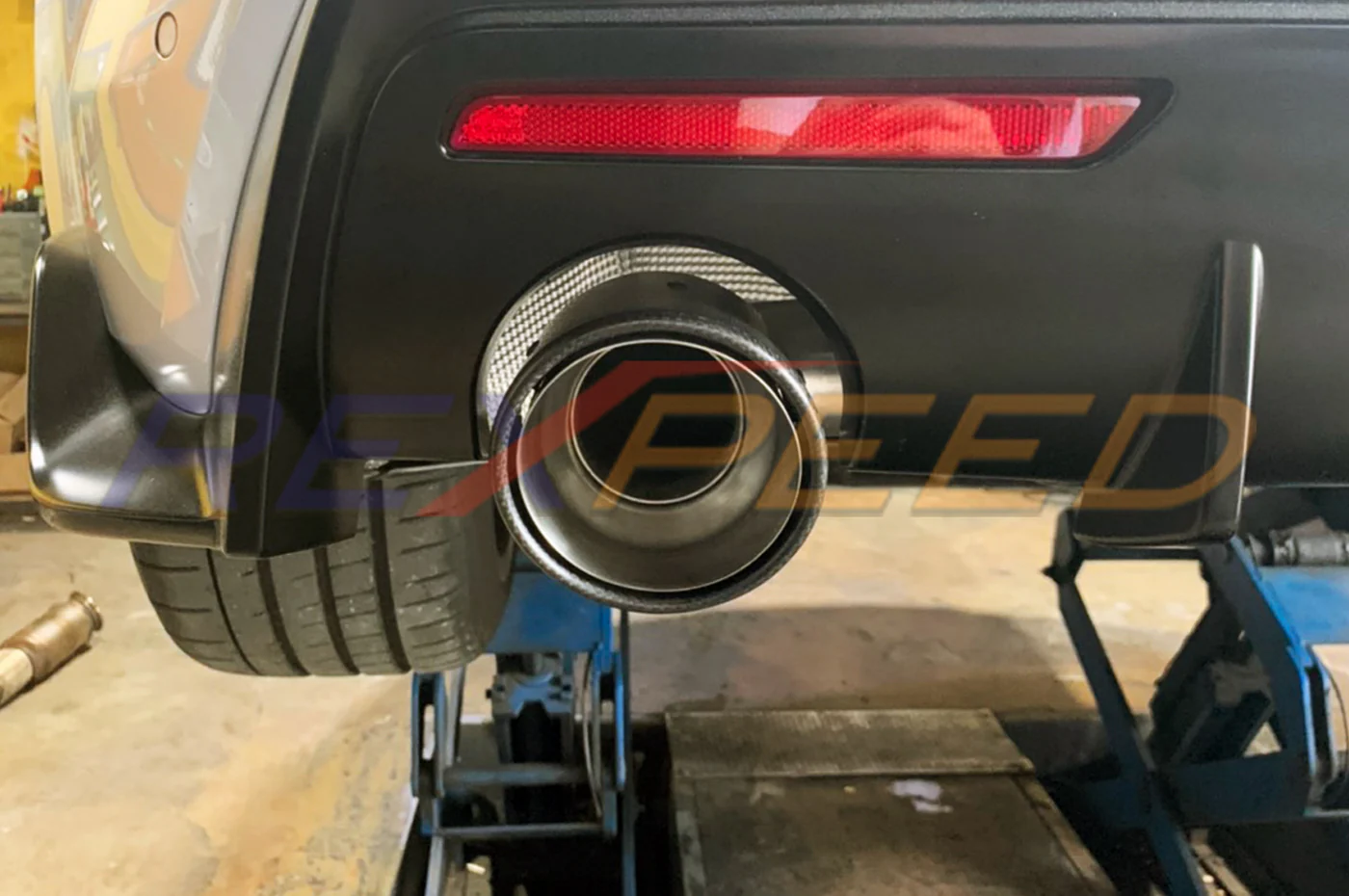 Rexpeed Exhaust with Dry Carbon Tips for 2020 Supra (TS18) - Image 3