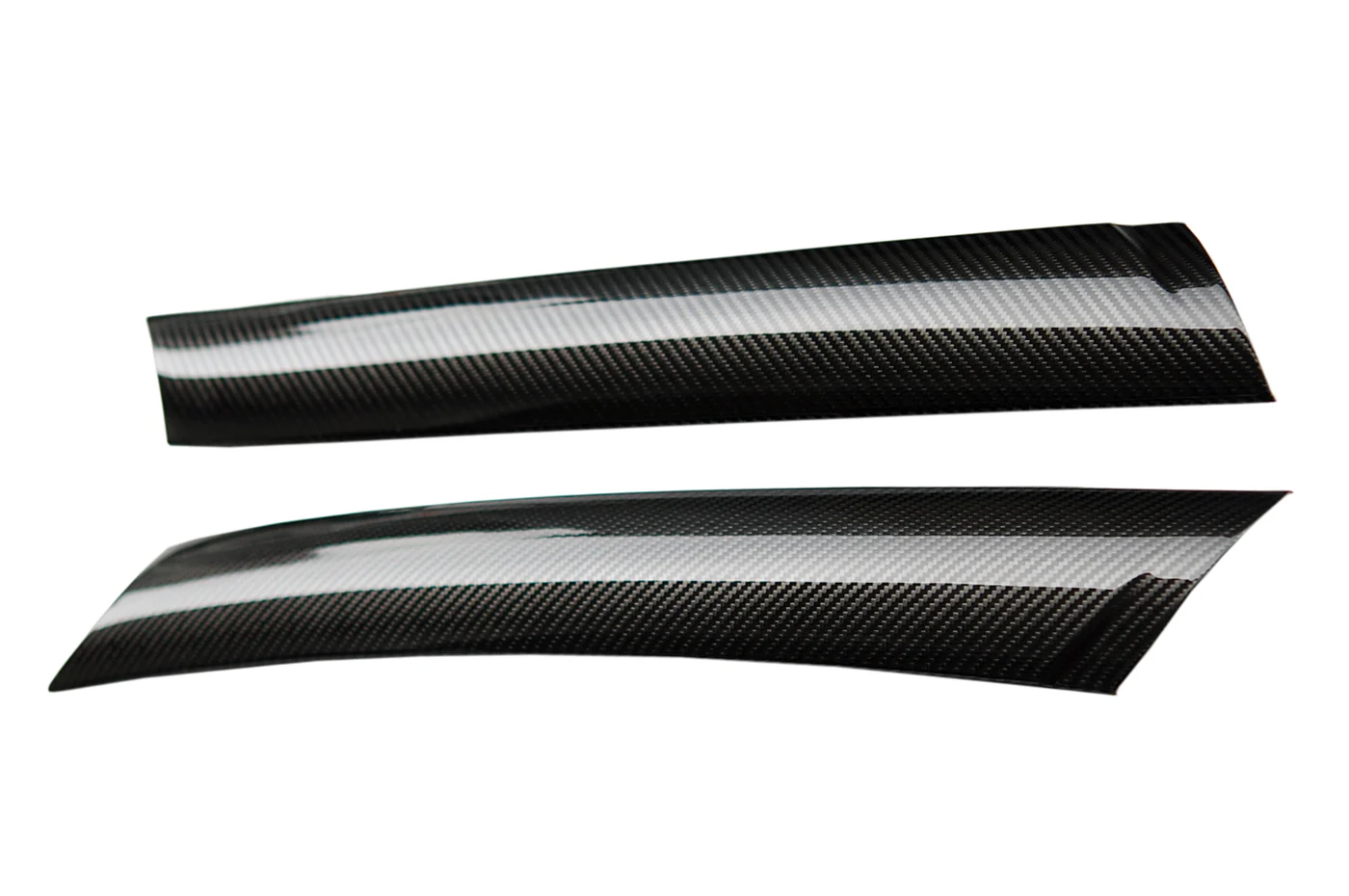 Rexpeed Carbon Fiber Exterior A Pillar Covers for 2020 Supra