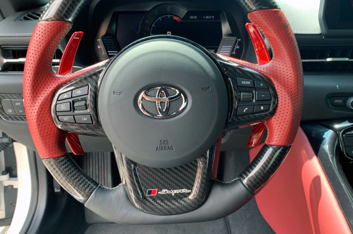 Rexpeed Carbon Fiber Paddle Shifters for 2020+ Supra GR (TS39) - Image 5