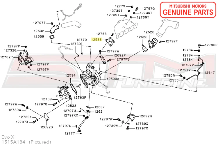Mitsubishi Turbo to Manifold Gasket - Evo 4-9/X - Image 4
