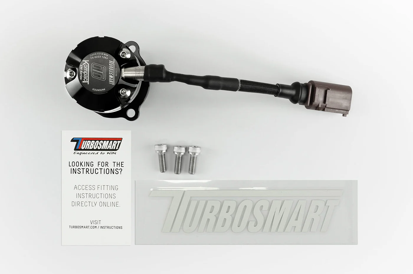 Turbosmart Kompact EM VR1 Diverter Valve for 2017-2020 Audi RS3 (TS-0223-1263) - Image 7