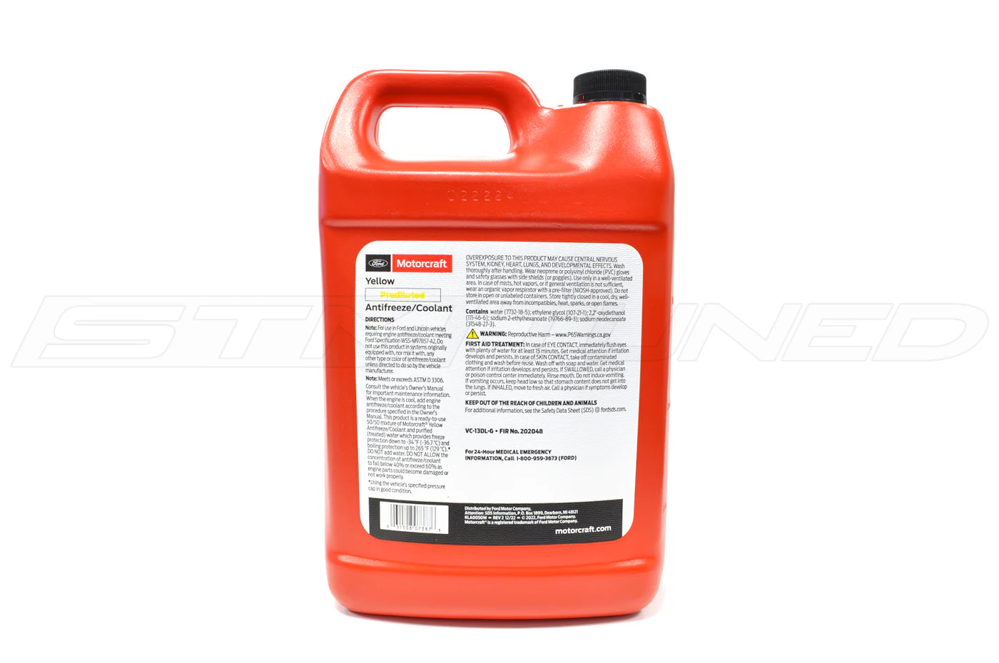 Ford OEM Coolant/Antifreeze 1-Gallon Yellow (VC13DLG) - Image 2