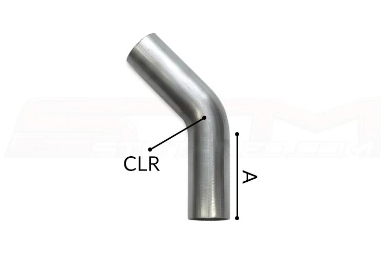 Vibrant Stainless Steel Bend 45° - Image 2