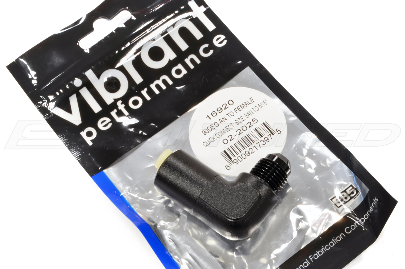 Vibrant Quick Disconnect EFI Adapter Fitting (90°) - Image 3