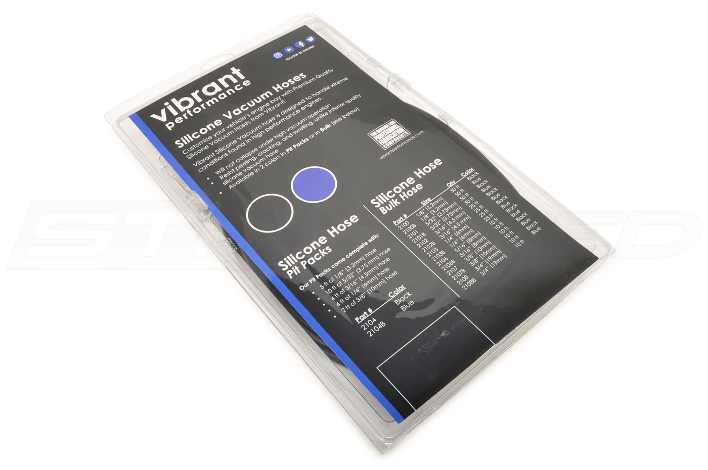 Vibrant Pit Pack Silicone Vacuum Hose Kit - Image 2