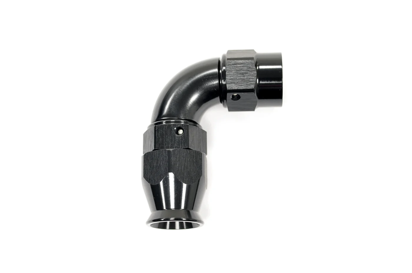 Vibrant Swivel Hose End Fitting for PTFE Hose -AN 90°