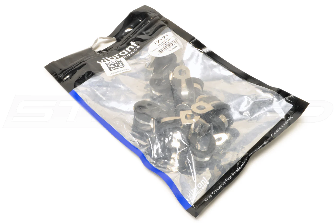 Vibrant Stainless Steel Cushioned P-Clamps (Pack of 10) - Image 4