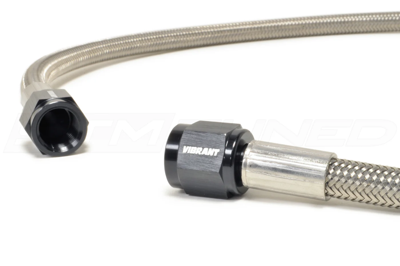 Vibrant Stainless Steel Oil Feed Line - Image 2