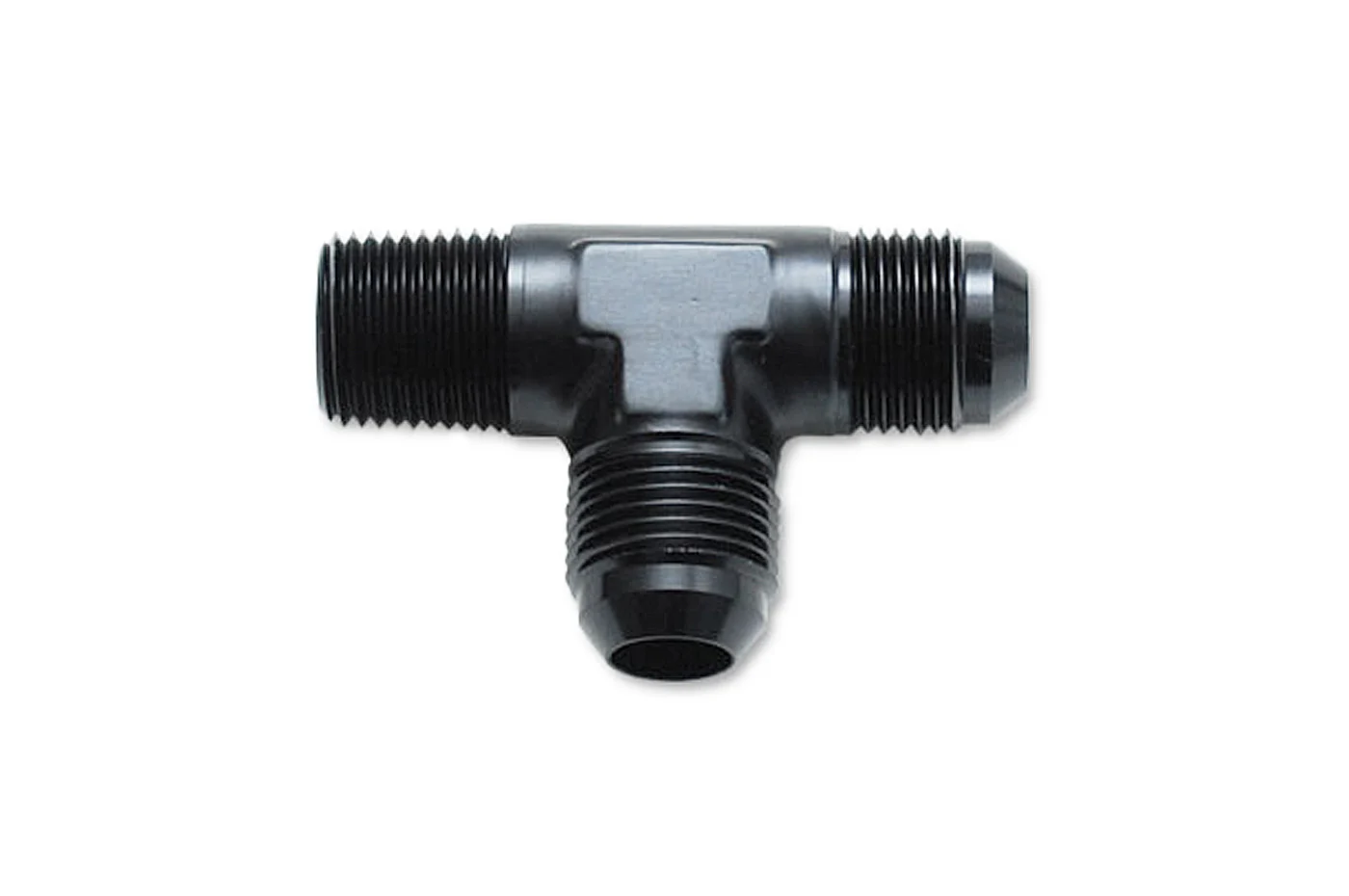 Vibrant Tee Adapters -AN Flare to NPT On Run