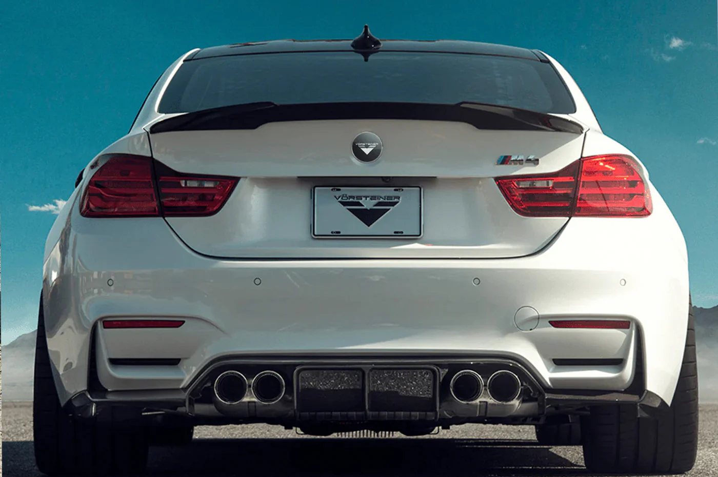 Vorsteiner BMW F8X M3/M4 GTS Carbon Fiber Aero Rear Diffuser (4001BMV) - Image 4
