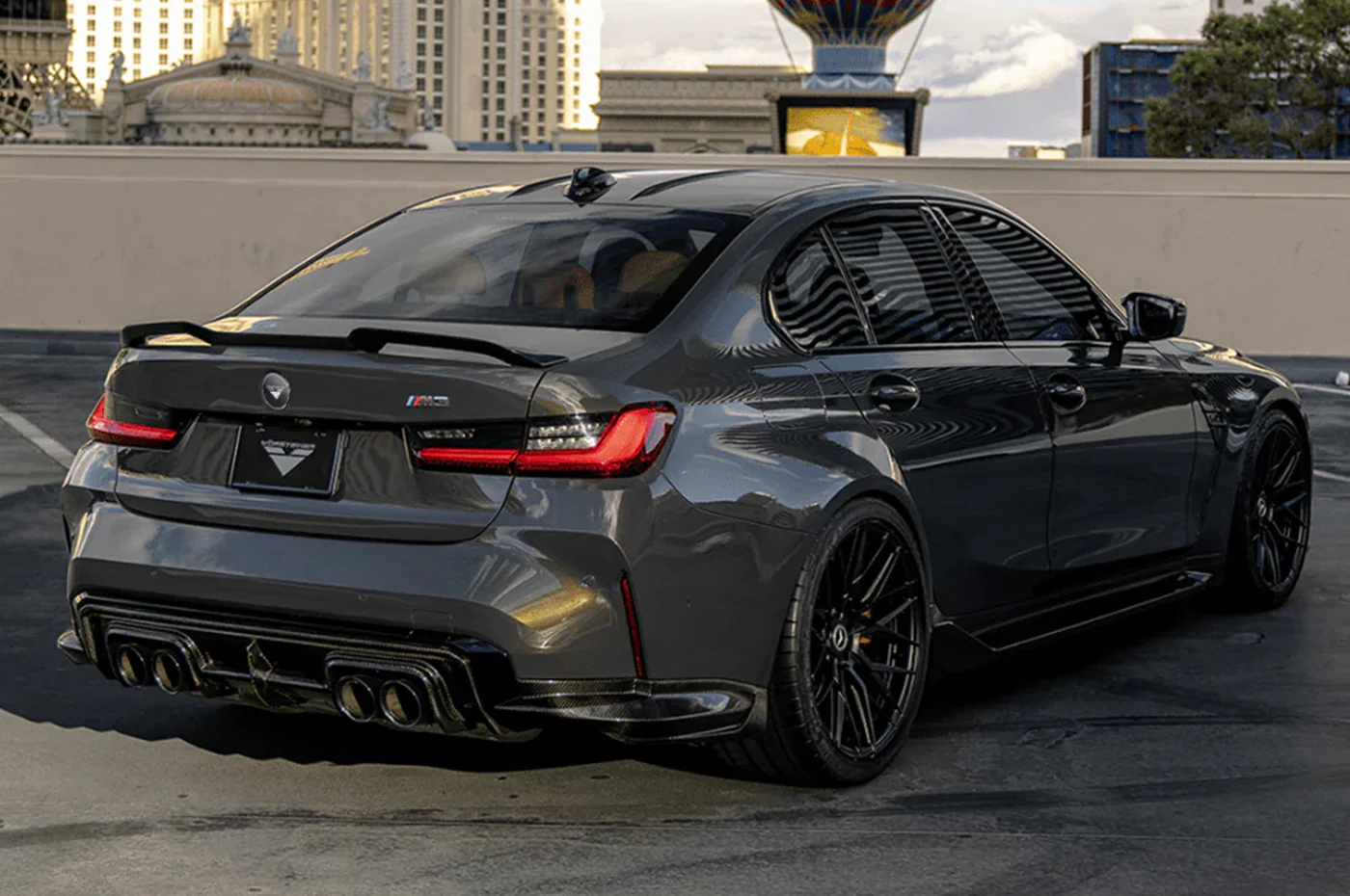 Vorsteiner BMW G8X M3 Carbon Fiber Aero Rear Diffuser (BMV3350) - Image 8