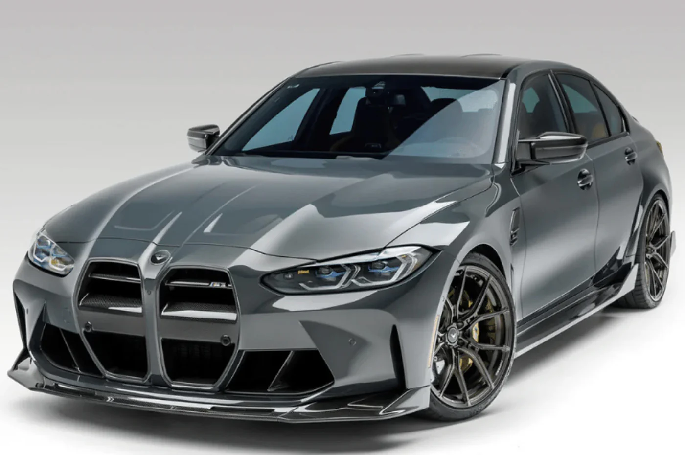 Vorsteiner BMW G8X M3/M4 Carbon Fiber Aero Front Spoiler (BMV3320) - Image 5