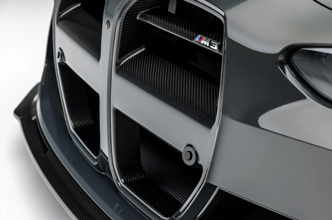 Vorsteiner BMW G8X M3/M4 Carbon Fiber VRS Front Motorsport Grille (BMV3005) - Image 11