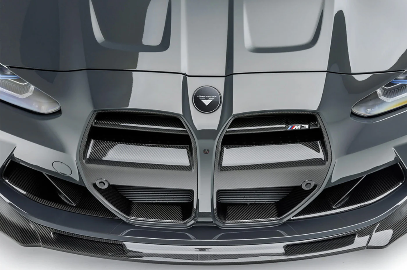 Vorsteiner BMW G8X M3/M4 Carbon Fiber VRS Front Motorsport Grille (BMV3005) - Image 8