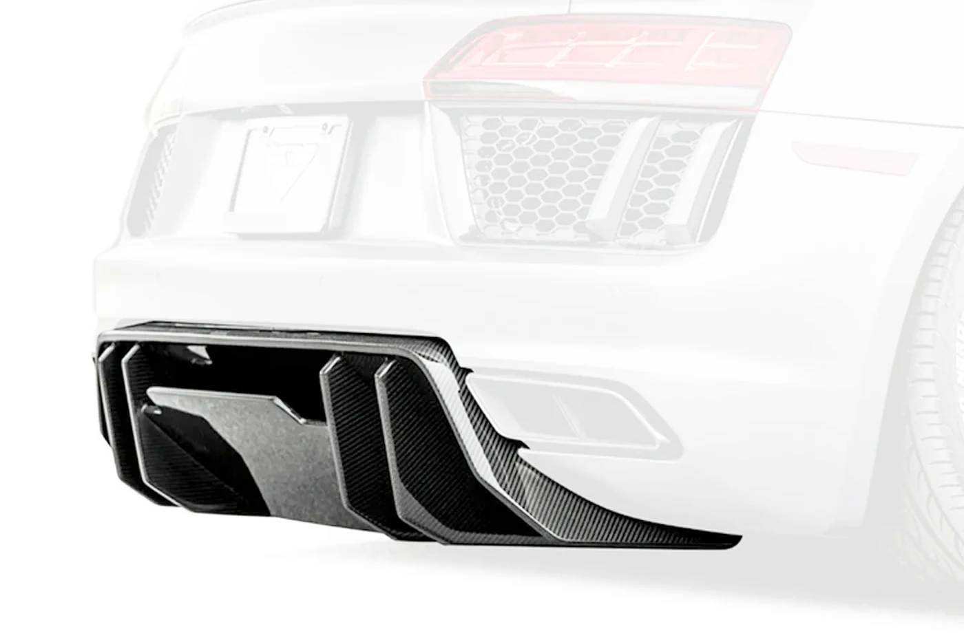 Vorsteiner Carbon Fiber Rear Diffuser for 2016+ Audi R8 (VUD2150)