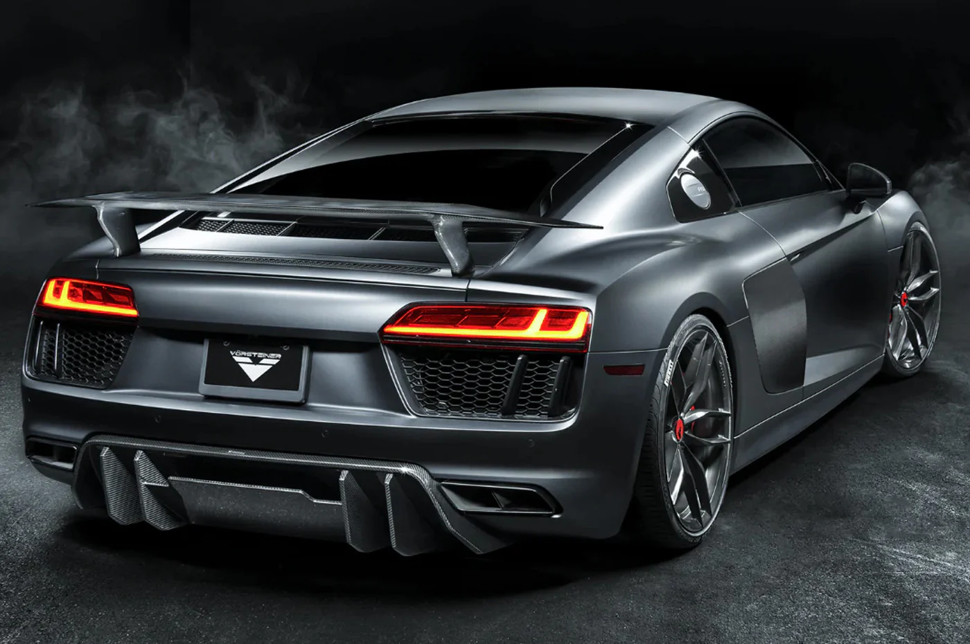 Vorsteiner Carbon Fiber Rear Diffuser for 2016+ Audi R8 (VUD2150) - Image 4