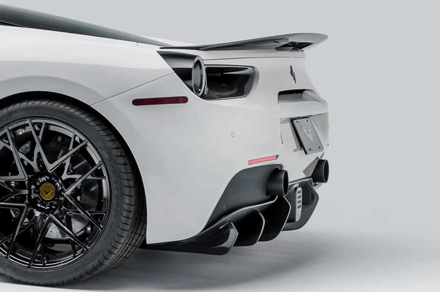 Vorsteiner Ferrari 488 Diavolo Carbon Fiber Decklid Spoiler (FRV2060) - Image 4
