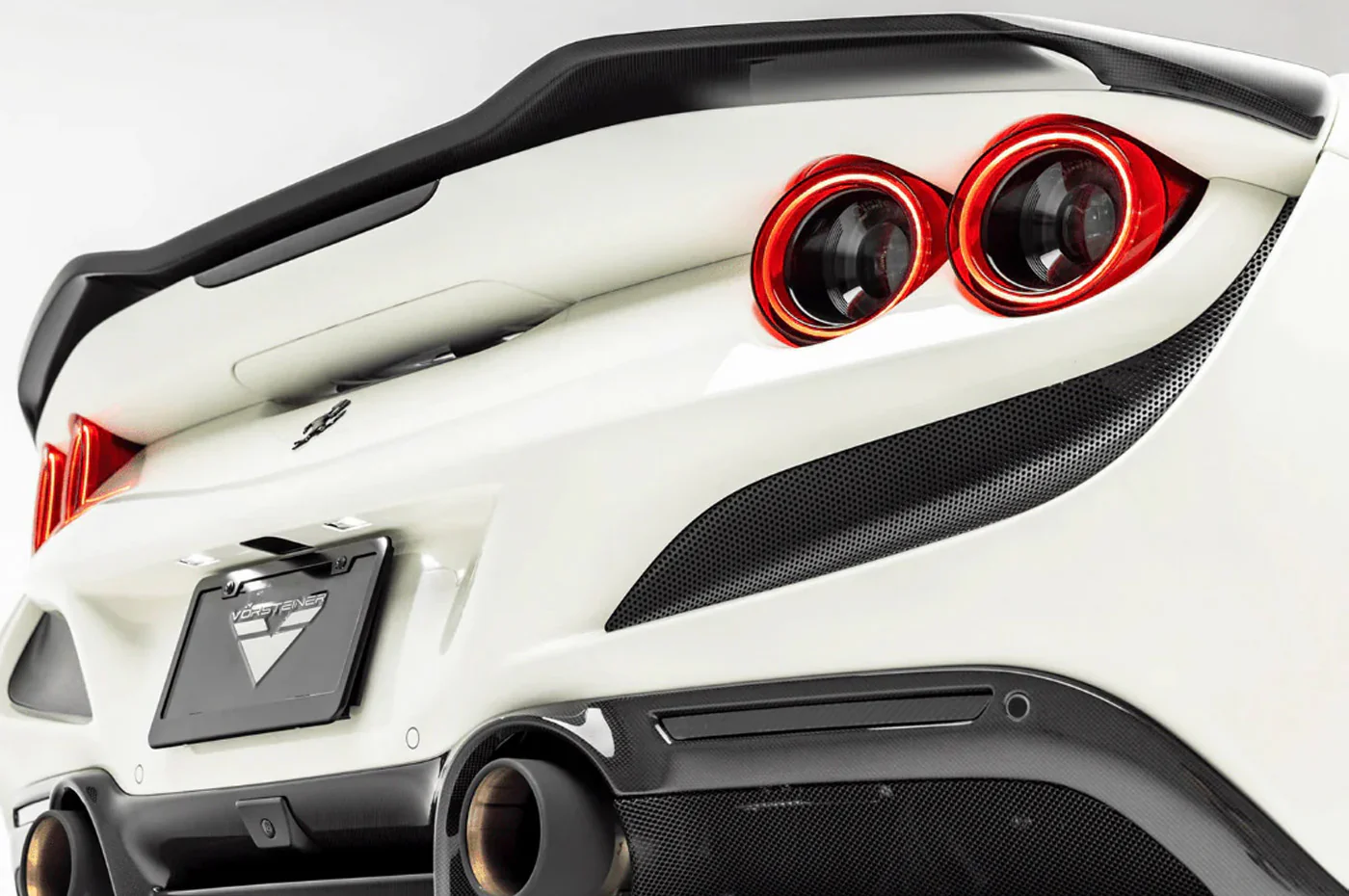 Vorsteiner Ferrari F8 Furioso Carbon Fiber Decklid Spoiler (FRV3060) - Image 4
