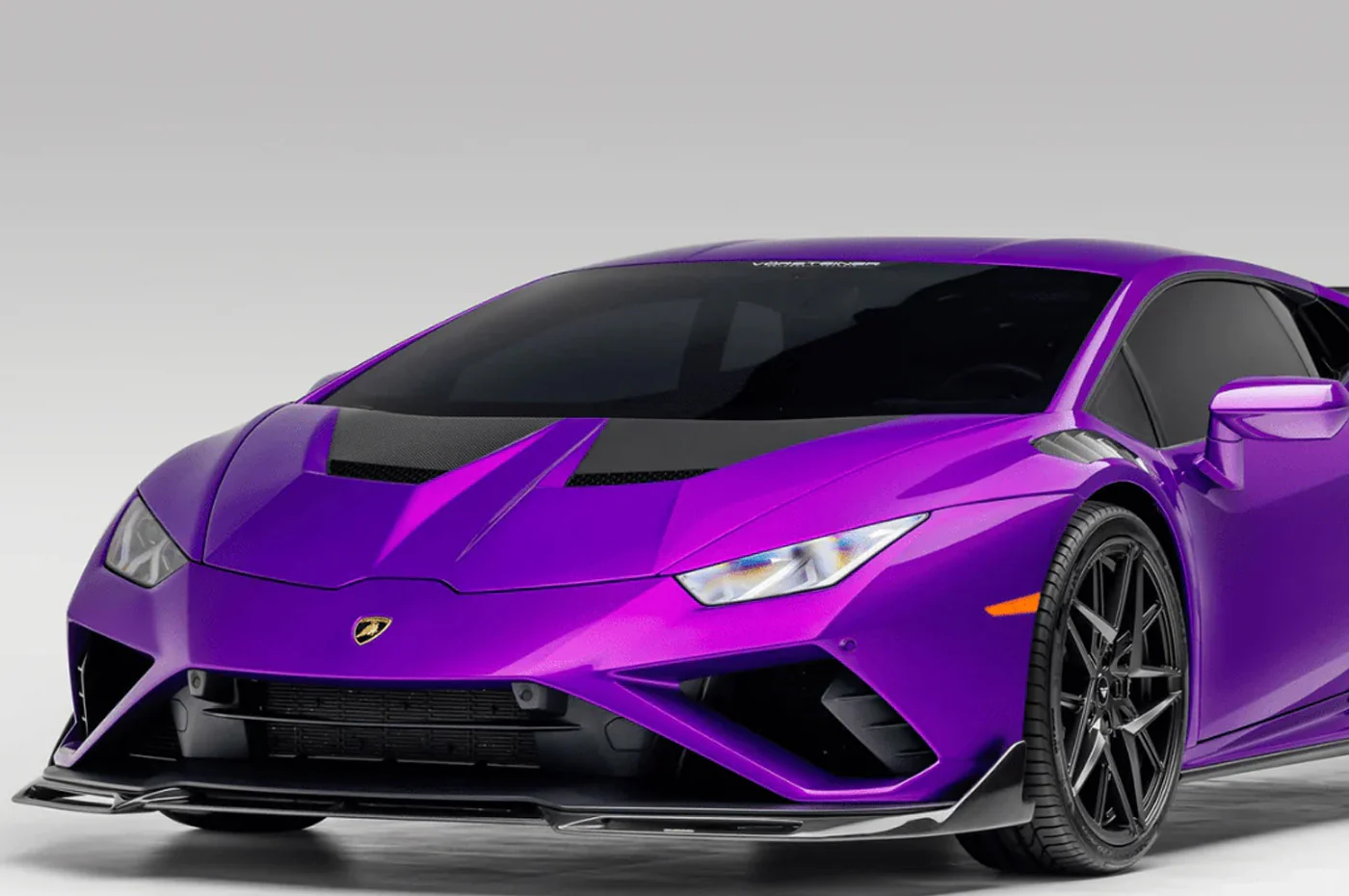Vorsteiner Lamborghini Huracan Evo Monza Edizione Carbon Fiber Front Spoiler 2WD (3030LOV) - Image 4
