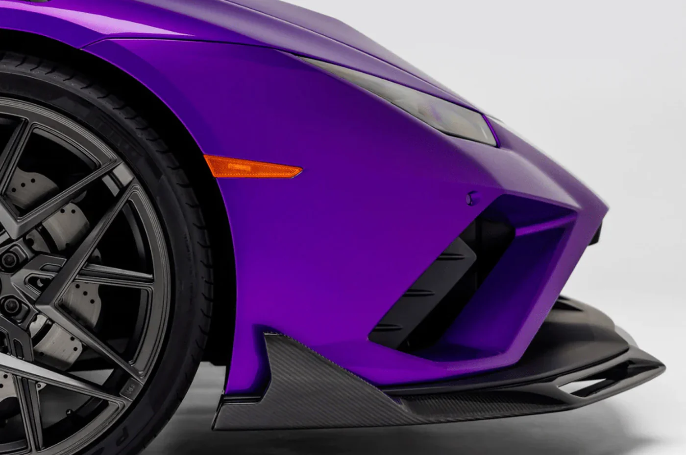 Vorsteiner Lamborghini Huracan Evo Monza Edizione Carbon Fiber Front Spoiler 2WD (3030LOV) - Image 9