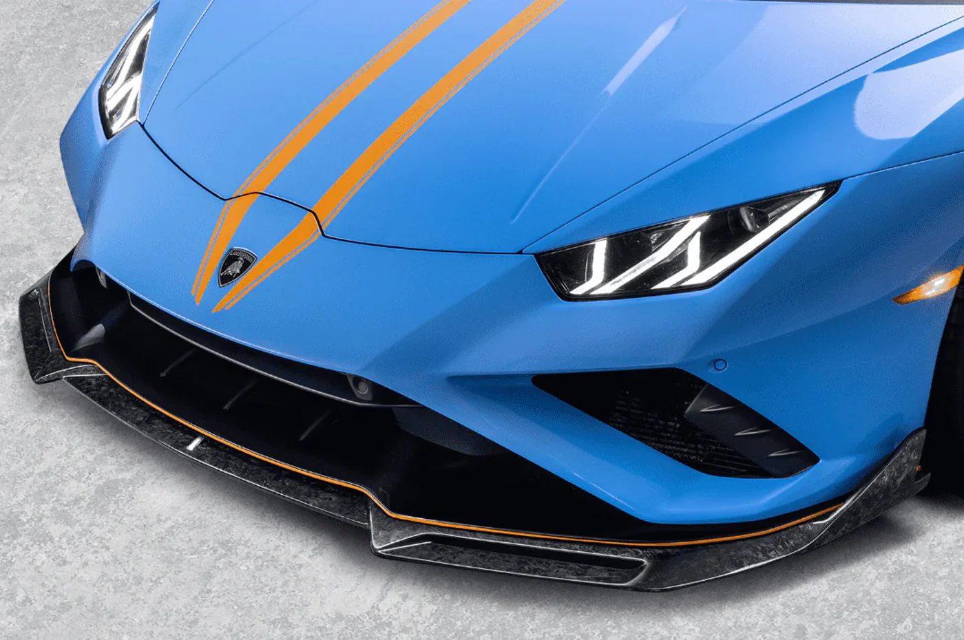 Vorsteiner Lamborghini Huracan Evo Monza Edizione Carbon Matrix Front Spoiler (3035LOV) - Image 2