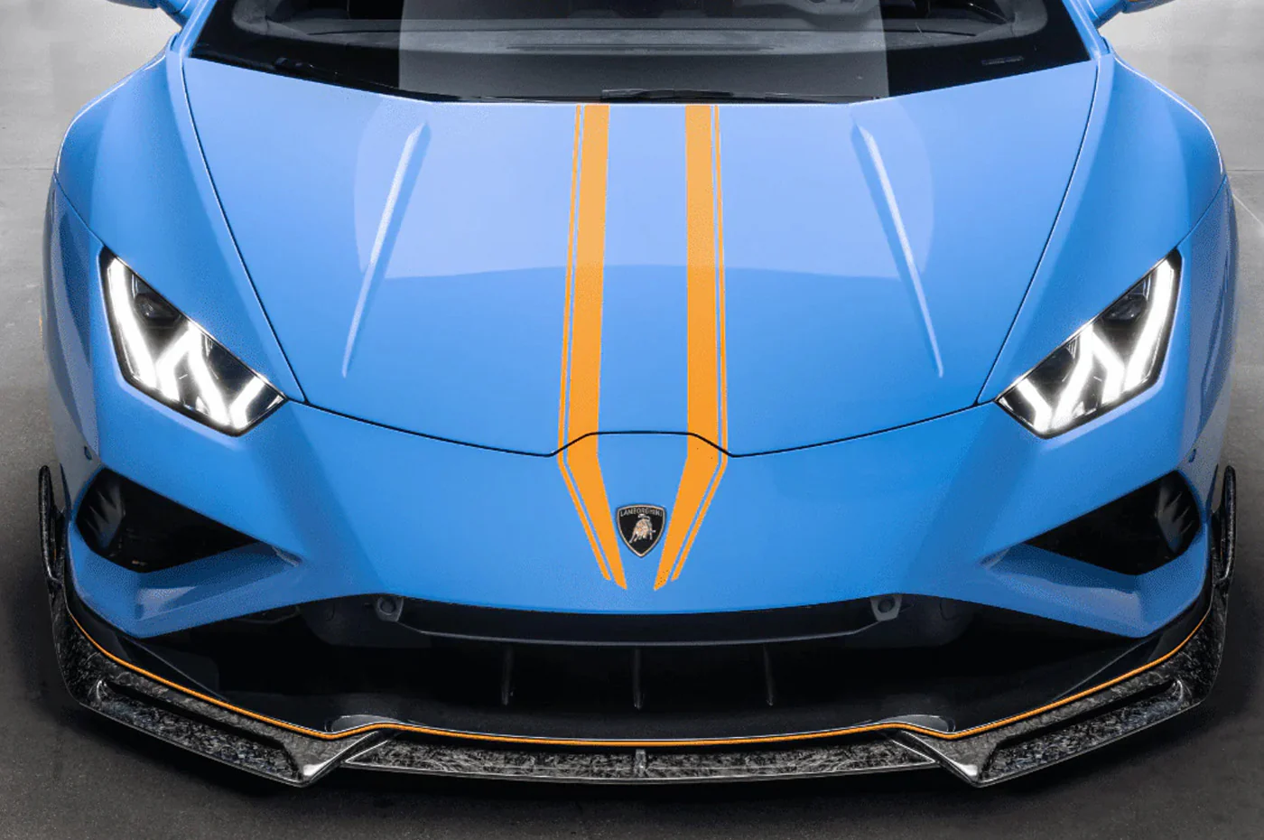 Vorsteiner Lamborghini Huracan Evo Monza Edizione Carbon Matrix Front Spoiler (3035LOV) - Image 3