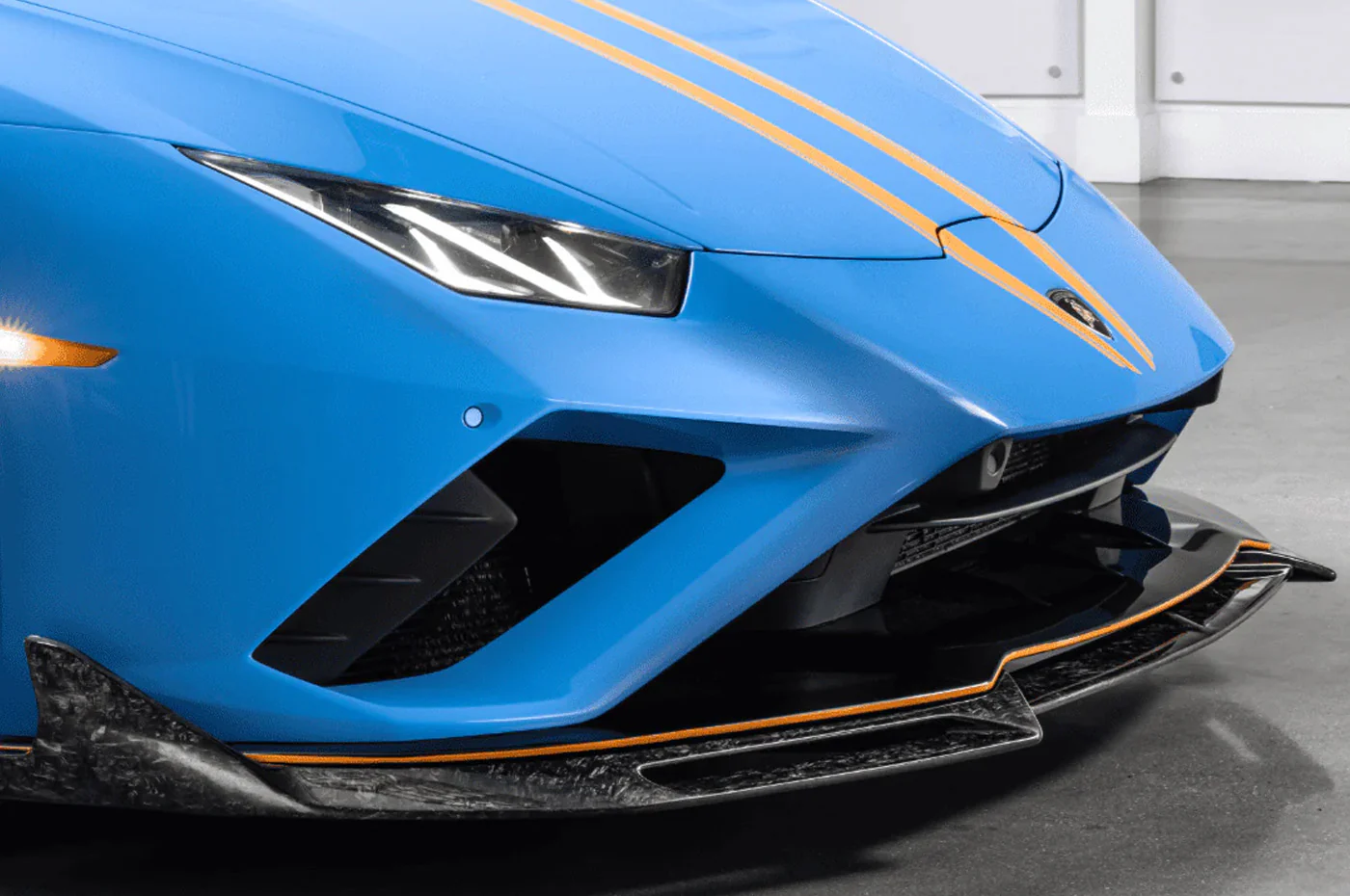 Vorsteiner Lamborghini Huracan Evo Monza Edizione Carbon Matrix Front Spoiler (3035LOV) - Image 5