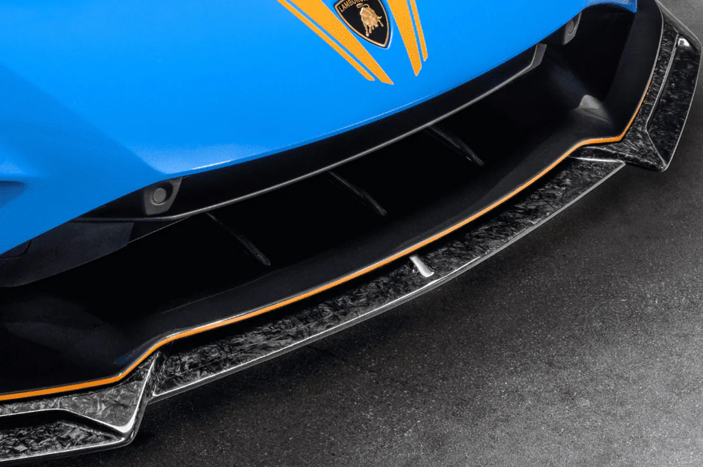 Vorsteiner Lamborghini Huracan Evo Monza Edizione Carbon Matrix Front Spoiler (3035LOV) - Image 6