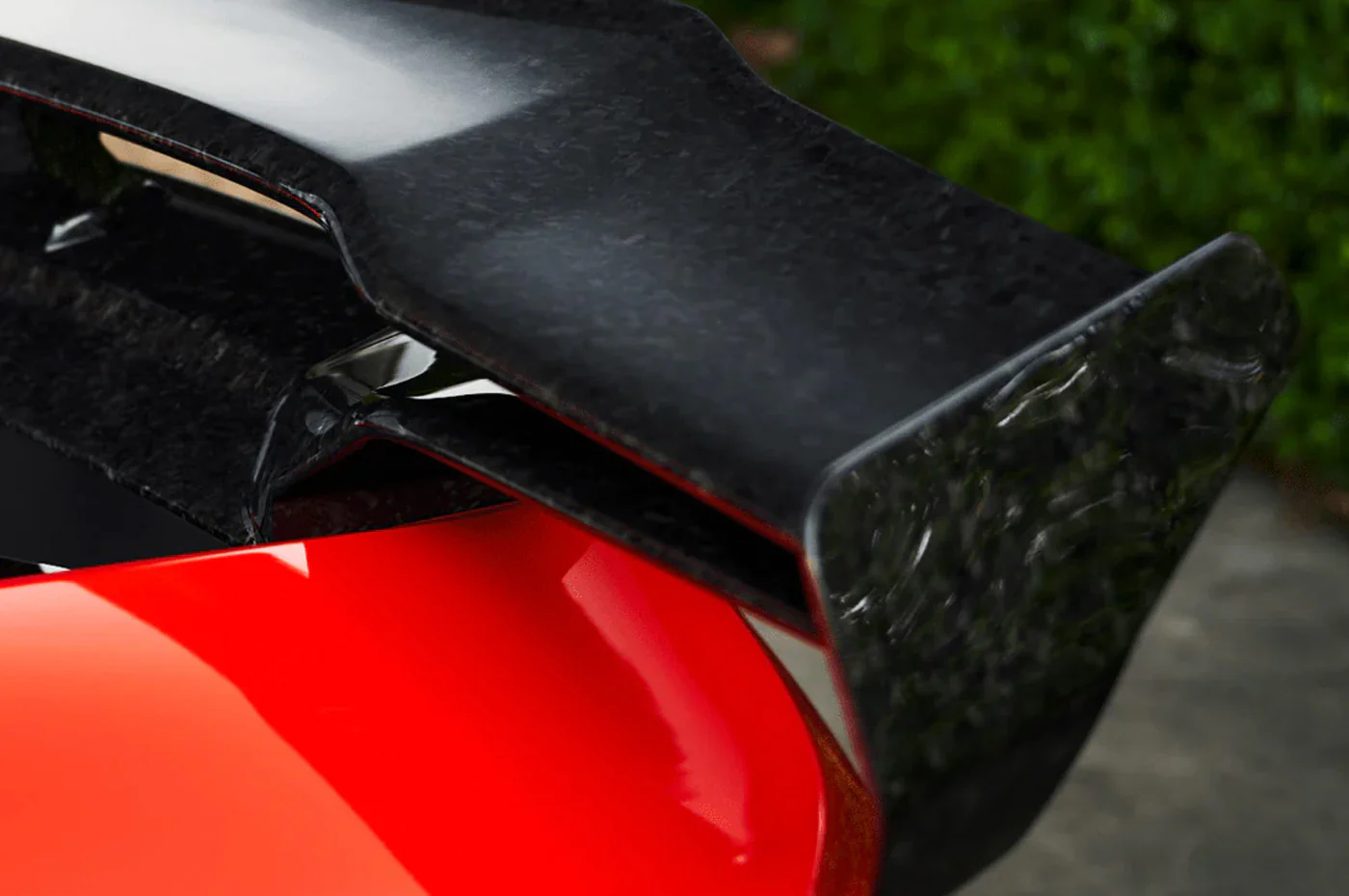Vorsteiner Lamborghini Huracan Evo Monza Edizione Carbon Matrix Wing w/ Integrated Decklid (3075LOV) - Image 4