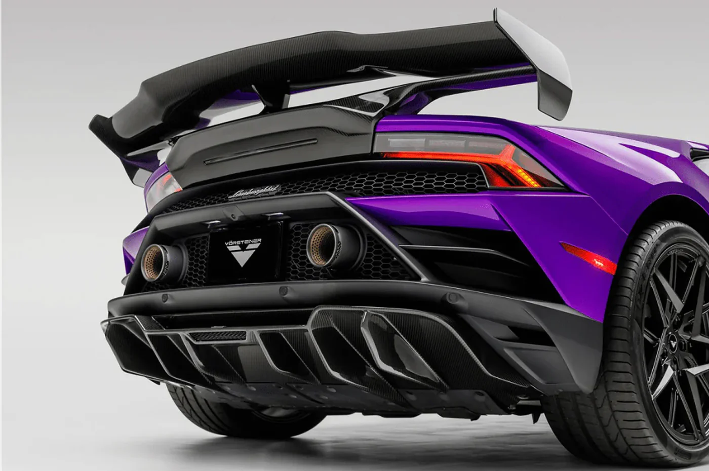 Vorsteiner Lamborghini Huracan Evo Monza Edizione Carbon Wing w/ Integrated Decklid (3070LOV) - Image 6
