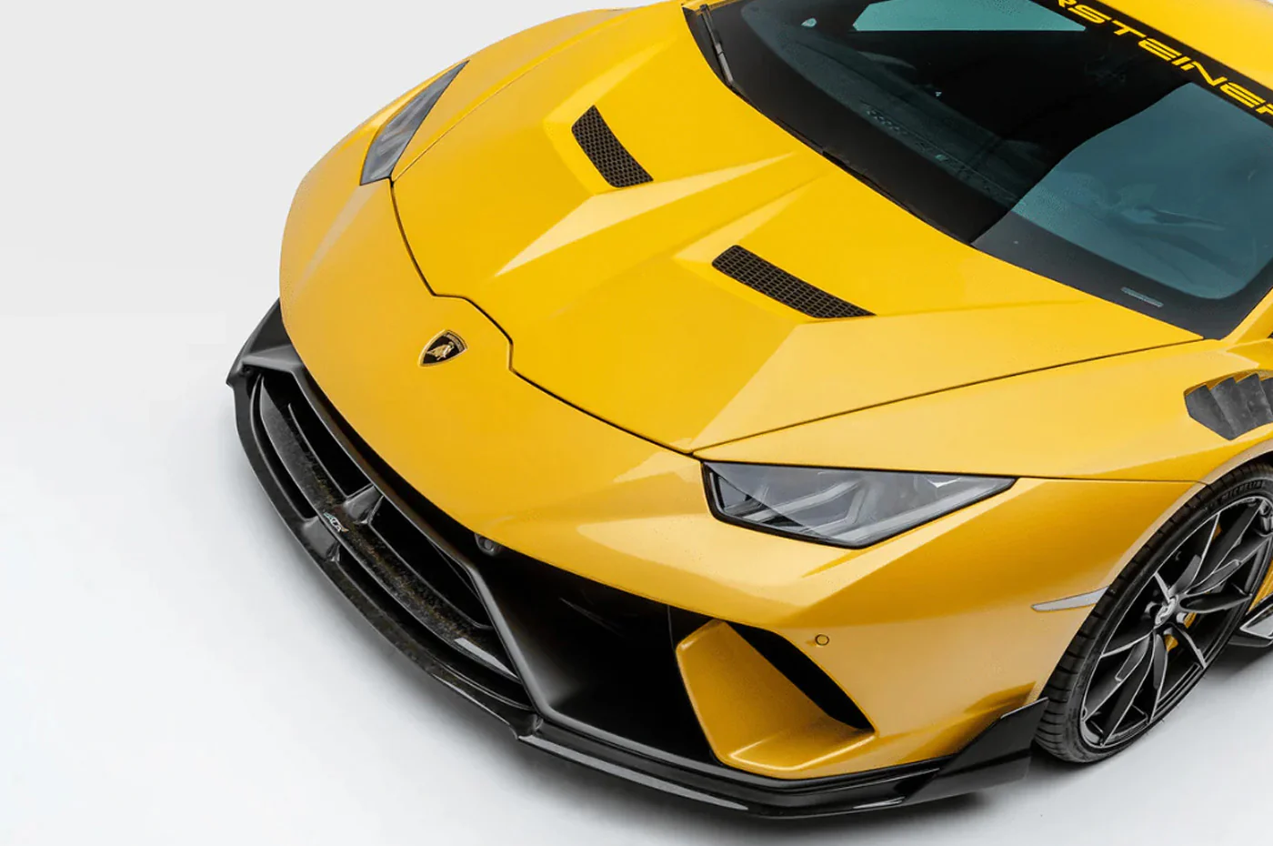 Vorsteiner Lamborghini Huracan Performante Vicenza Edizione Carbon Matrix Aero Front Spoiler (1020LOV) - Image 4