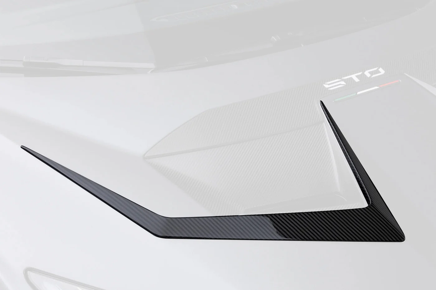 Vorsteiner Lamborghini Huracan STO Carbon Fiber Aero Hood Ducts (4045LOV)