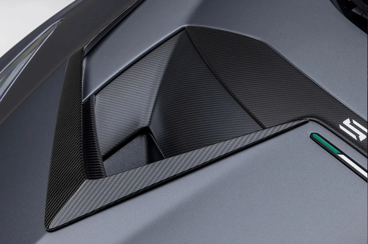 Vorsteiner Lamborghini Huracan STO Carbon Fiber Aero Hood Ducts (4045LOV) - Image 5