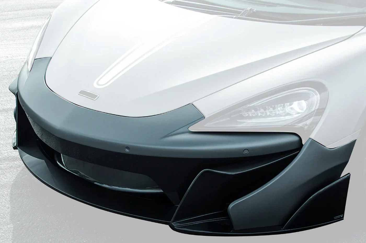 Vorsteiner McLaren 570S VX Aero Carbon Fiber Front Bumper w/ Front Splitter (MVR1110)