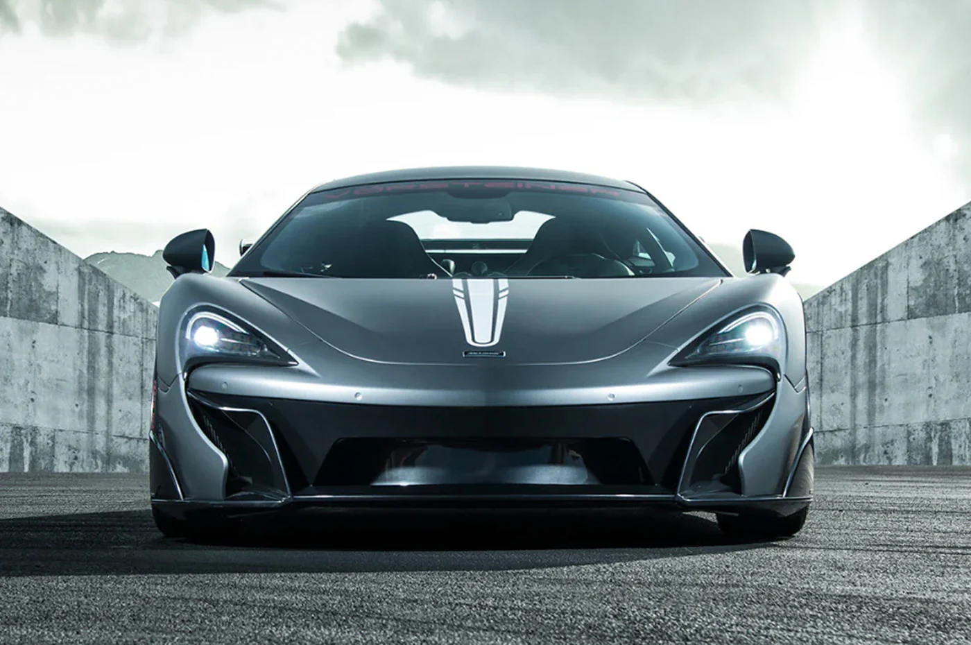 Vorsteiner McLaren 570S VX Aero Carbon Fiber Front Bumper w/ Front Splitter (MVR1110) - Image 3
