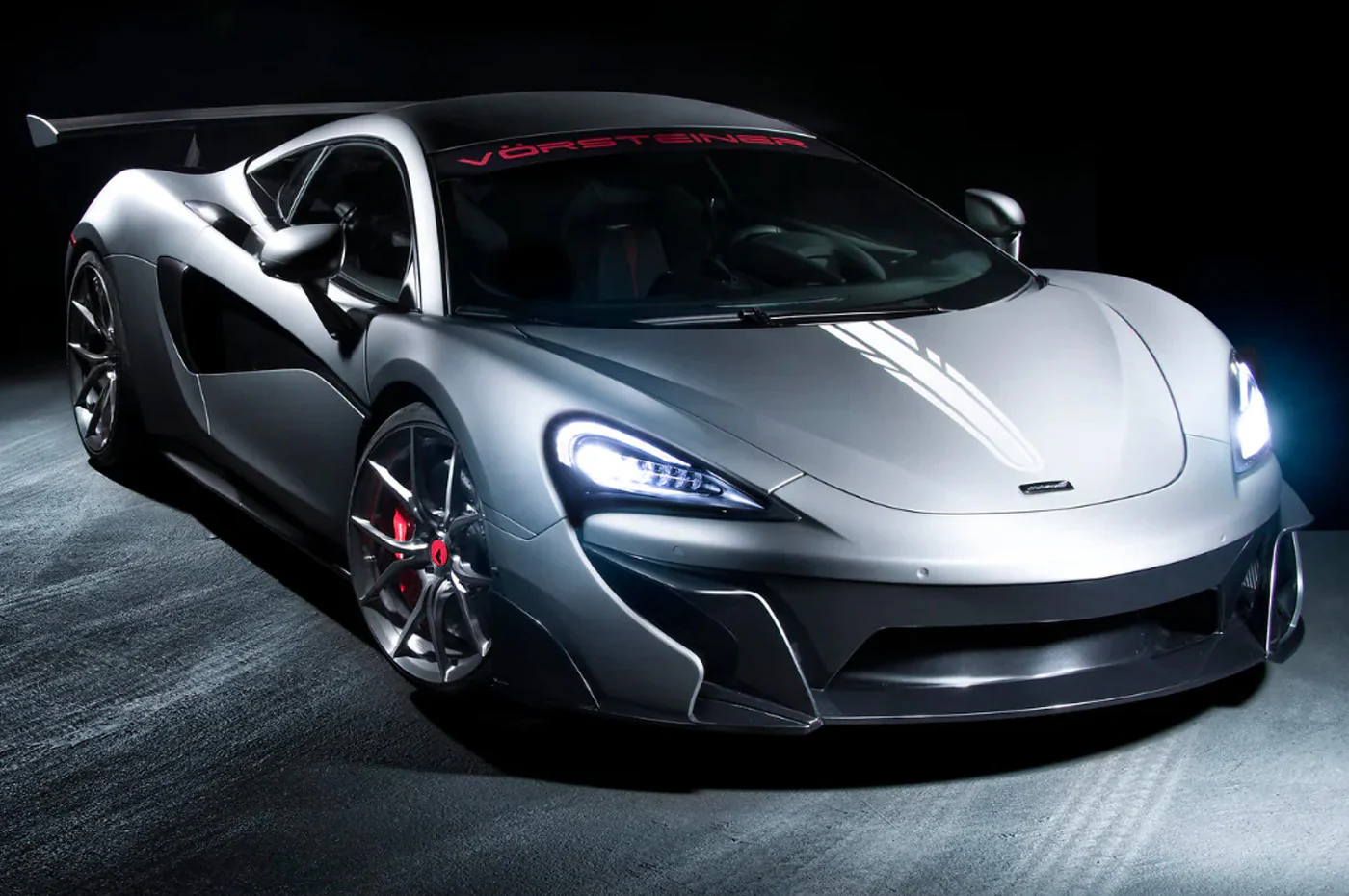 Vorsteiner McLaren 570S VX Aero Carbon Fiber Front Bumper w/ Front Splitter (MVR1110) - Image 7