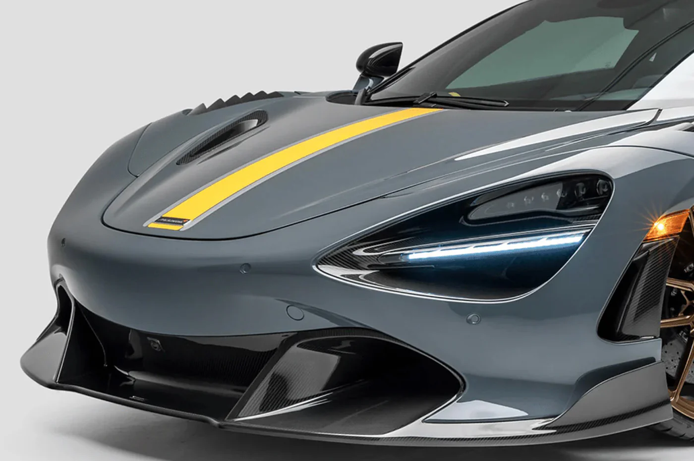 Vorsteiner McLaren 720S Silverstone Edition Aero Carbon Fiber Front Spoiler (MVS2020) - Image 2