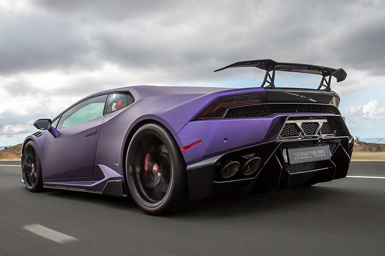 Vorsteiner Novara Edizione Rear Bumper w/ Rear Diffuser For Lamborghini Huracan (0920LOV) - Image 9